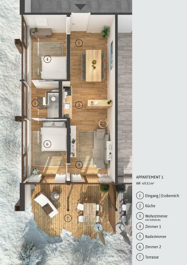 Emma'S Appartements Gerlos Bagian luar foto
